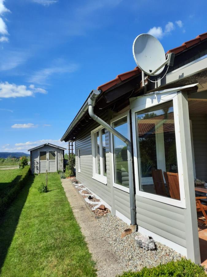 Ferienhaus Am Weserberglandsee Lauenforde 외부 사진