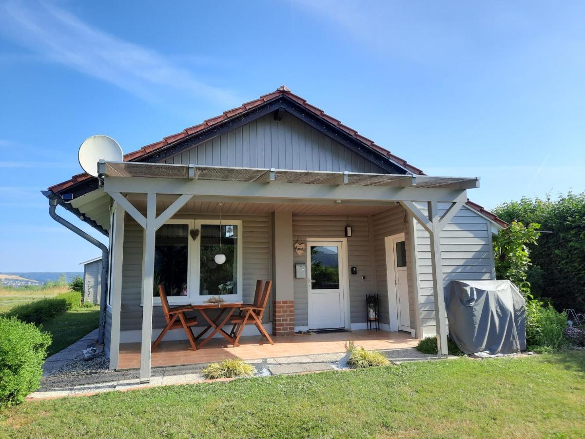Ferienhaus Am Weserberglandsee Lauenforde 외부 사진