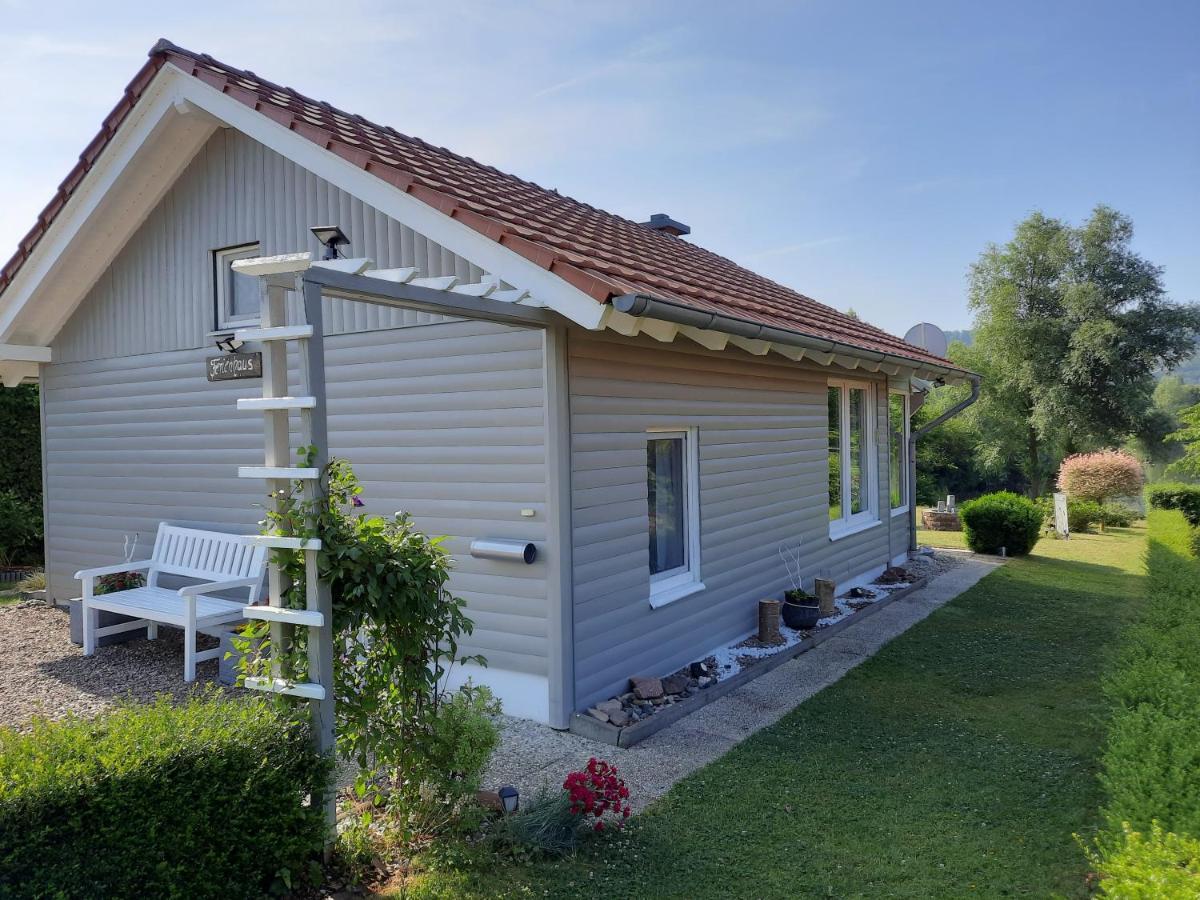 Ferienhaus Am Weserberglandsee Lauenforde 외부 사진