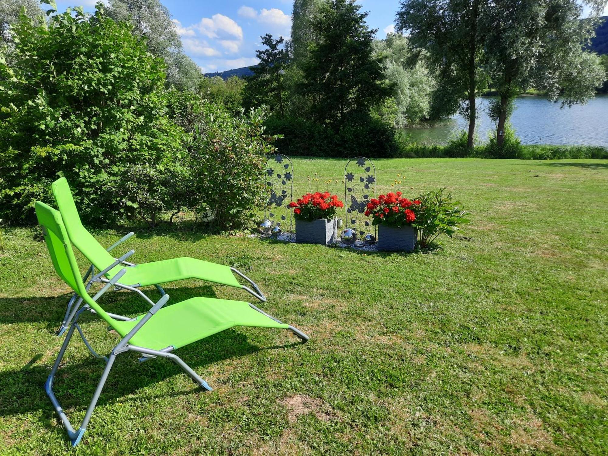Ferienhaus Am Weserberglandsee Lauenforde 외부 사진